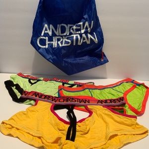 Andrew Christian 3+ Variety Underwear and Tote Bag
